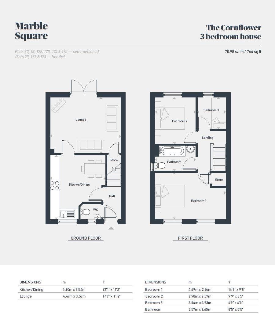 Floorplan of 3 bedroom  Property for sale, Osmaston, Derby, DE24