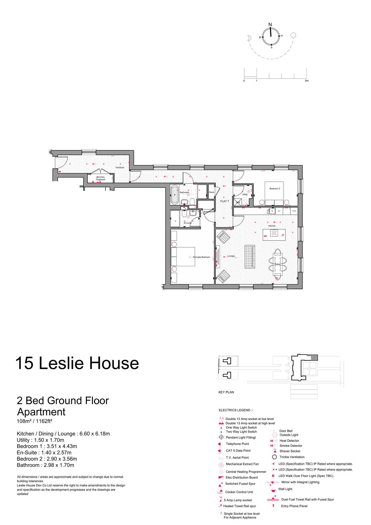 Floorplan of 2 bedroom  Flat for sale, Leslie House, Glenrothes, KY6