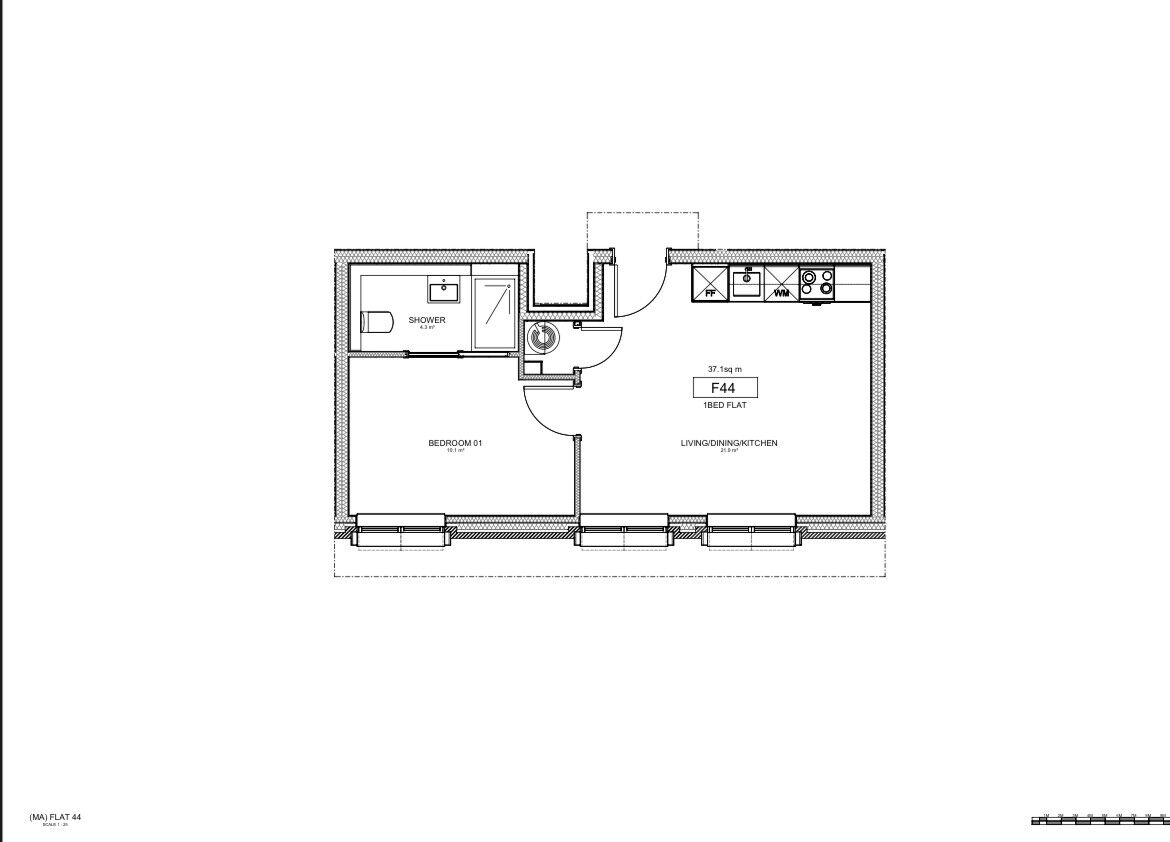 Floorplan of 1 bedroom  Flat for sale, Stafford Road, Wallington, SM6